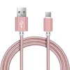 1m 2m 3m 0,25m 1,5m Micro USB Carregador Cabo Tipo C Carregamento Rápido Cabo de Sincronização de Dados para Samsung S8 Android Celular Inteligente