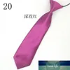 Solide Krawatte, einfach zu tragen für Kinder, Jungen, Mädchen, Studenten, Kinder, Seilkrawatte, Bühnenauftritt, Foto, Abschlussfeier, Schwarz