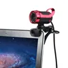 Caméras Web USB haute définition Webcams Web-Cam 360 degrés MIC Clip-on Skype pour Youtube ordinateur PC ordinateur portable caméra pour ordinateur portable