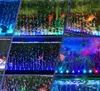 16-55 см аквариум-аквариум резервуар светодиодные пузырьковые огни дайжийки световые красочные водонепроницаемые полосатые лампы воздушный насос ЕС США