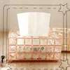 European Crystal Tissue Box Simple Home Living Room Coffee Table Drawers Desktop Napkin Storage Box Creative Car Tissue Box Y20032236l