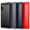 Carbon Fiber Brushed Soft TPU Case for LG Velvet K61 Q61 K51S K41S K51 Q51 Stylo6 Stylo5 V60 ThinQ K50S Q70