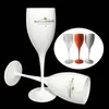 Moet Cups Acrylic Unbreakable Champagne Wine Glass Plastic Orange White MOET CHANDON Wine Glass ICE IMPERIAL Wine Glasses Goblet L280Q
