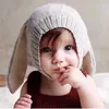 Baby Caps Creative Modeling Modeling шерстяная шляпа кролика ухо вязаные дети зима теплые шапочки оптом