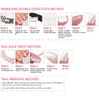 24 stks Afneembare Valse Nail Kunstmatige Tips Instellen Volledige Cover voor Korte Decoratie Druk op Nagels Kunst Fake Extension Tips met lijm