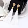 Crystal Long Tassel Drop Earrings For women Ethnic Geometric Rose flower Sign Dangle Statement Earring 2019 Fashion Jewelry in Bulk GD505