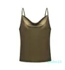 Venda Quente-Sexy Moda New Womens Camisole Colete Camis Camis Camis Camis Verão Senhoras Silk Gallus Tamanho S-XXL