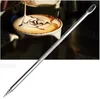 Barista Cappuccino Espresso Koffie Decorating Latte Art Pen Tamper Naald Creatieve Roestvrij staal Fancy Coffee Stick Tools DBC BH4016