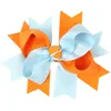 15663 Baby Girls Mulet-Color Bowknot Barrettes Ribbon Bow Hair Clips Princess Girls Hairpin