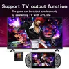 X12 Videogioco 5.1 "Console di gioco portatile doppia LCD per retro Dual Rocker Joystick TV con schermo da 5,1 pollici