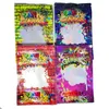 Dank Gummies Mylar sacos 500MG à prova de cheiros zip lock sacos de plástico Zipper Edibles Retail Dank gomosos para a seco Herb Flowers Tobacco Packaging Bags