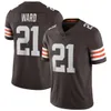 Jerry Jedy Myles Garrett Jersey Nick Chubb Amari Cooper Deshaun Watson Joe Thomas Denzel Ward David Njoku Martin Emerson Jr. Greg Newsome II Football Jerseys