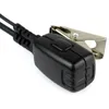 Czarny 3,0mm PTT MIC G Kształt słuchawkowy do SEPURA STP8000 + Numer Tracker