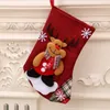 Weihnachten Große Strümpfe Schneemann Weihnachtsmann Süßigkeiten Geschenk Taschen Halter Weihnachten Socken Hängen Ornamente Weihnachten Dekor Meer Versand LSK1102