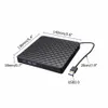 Externo USB3 0 DVD RW CD Writer Slim Optical Drive Burner Reader Player Bandeja Type Portable For PC Laptop269T