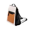New-Dajia_Store Fawn Design Vegan Leather Backpack/Purse with Removable Zipper Pouch