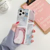 Creative New Coral Marble Shell Wzór dla 12 Pro Komórka Mobile Case 11 Pro Max Pełna pokrywa DHL za darmo