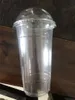 32oz plastkoppar BPA Gratis klara plastkoppar med lock Engångskoppar för Iced Kalldrycker Kaffe Tea Smoothie Bubble Boba,