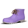 2020 Hommes Chaussures No-Brand Design Bottes de pluie Low Labor Insurance Chaussures Steel Toe Cap Noir Jaune Rose Rouge Violet Vert Foncé Taille 38-44