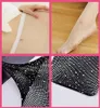 Kvinna Designer Sexiga Kristaller Strumpor Kvinnor Net Fishnet Body Diamond Strumpor Mönster PantyHose Tights Christmas Strumpor Rhinestone Sock