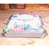 50pcs Floral Thick Plastic Carry Bag Wedding Party Gift Bags3 sizes optional4542863