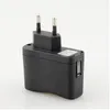 5V 500mAh USB Power Wall Charger för ECIG Mobiltelefon MP3 -spelare Smart Titta oss EU AC Home Wall Adapters3286747