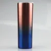 20oz Color changing skinny tumbler 20oz Stainless steel skinny cup Vacuum insulated Drinking tumbler with lid straw 20oz coffee water bottle