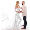 Maternity Dress For Photo Maternty Photography Props Sexy Pregnant Dresses 2022 Women Elegant Long Mermaid Dress S842