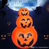 Halloween bonbons seau citrouille lumière vacances citrouille lanterne en plastique Halloween seaux fête décor enfants Hallowmas accessoires seau ZX 8208304