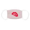 DHL Sexy lips designer face mask 3D printing adjustable protective mask dust and haze with PM2.5 filter cross-border breathable face masks