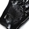 Schwarze PVC-wasserdichte vibrierende Dildo-Handschuhe, Dildos, Vibrator, Flirthandschuh, Frauen, GSpot, Masturbation, Sexspielzeug, Erwachsene Produkte für co7565925