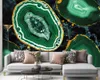 3d Mural Wallpaper 3d Modern Wallpaper Abstract Luxury Emerald Pattern TV Background Wall Living Room Bedroom Wallcovering HD Wallpaper