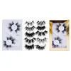 New Arrival 2 Pary Norek Fałszywe Rzęsy Zestaw Grube Długie Fake Lashes Eye Makeup Akcesoria Z Laserowym Pakowanie 10 Modele Drop Shipping