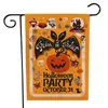 Citrouille drapeau citrouille motif double face impression de Halloween Garden Flag 9 styles de joyeux Halloween drapeau T3I51157