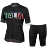 Ny 2020 Italien Cykling Jersey Italia Men Sommar Kortärmad Ropa de Ciclismo Maillot Cykling Kläder Cykel Bib Shorts Set