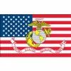 3x5 pés Bandeira do Corpo de Fuzileiros Navais dos Estados Unidos USMC Americano preço de fábrica por atacado 90x150cm