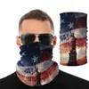 ABD Amerikan Bayrağı Ulusal Kuş Baskı Sihirli Eşarp Fonksiyonlu Yüz Doğa Sporları Kayışı Anti-sivrisinek 10colors Maske