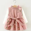 Melario Winter Newborn Dress Infant Baby Clothes Dress for Girl Clothing Princess Party Christmas Dresses Baby Spring Clothes 210317