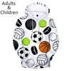 Erkek Hoodies Tişörtü Rahat Baskılı 3D Futbol Erkekler Kadınlar Moda Sonbahar Çocuk Hoodie Uygun Erkek Kız Siyah Kazaklar