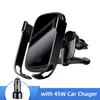 FreeShipping 15W Wireless Car Charger Qi Wireless Charger in Car Air Vent Mount Holder Infrared Sensor Wireless Charging Phone Holder