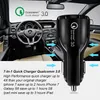 Top Car Dual USB Charger Szybki ładowanie 3.0 Telefon komórkowy Ładowanie 2 Port USB Szybkie ładowarki samochodowe dla iPhone Samsung Huawei Tablet Samochód ładowarka