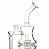 Hookah 6.5" Mini bong with 14mm bowl percolator bongs clear color unique style wholesale