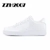 2019 Force one 1 Af1 Classico All White nero grigio basso alto taglio uomo donna Sport sneakers Running Shoes one skate Shoes US 5.5-1