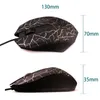 Mice Kooyuta Promotion mashion fashion 3 buttons 3200 dpi USB Wired Luminous Gamer Gamer Gaming Gaming Mouse 7 Colors for PC Laptop1