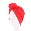 Chapeau indien à nœud torsadé pour femmes, Turban noué, casquette de chimio, à la mode, Bonnet pour cheveux, accessoires musulmans, nouvelle collection