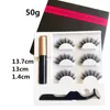 30 Set 5 Magnet Eyelash Magnetic Liquid Eyeliner Magretic Faux Coiffures Tweezer Sets étanches durables