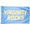 3x5 Virginity Rocks Flags داخلي وخارجي ، طباعة رقمية أحادية الجانب بنسبة 80٪ ، إعلان خارجي داخلي ، شحن مجاني