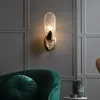 h65 messing wandlamp helder glas lampenkap vintage luxe woonkamer slaapkamer gangpad hal wandkandelaar voor kunst decoratie gratis verzending