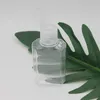 60ml tom hand sanitizer gelflaska hand tvål flytande flaska klar pressad husdjur sub travel flaska jxw670