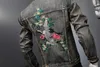 2019 новая весна и осень вышитая джинсовая куртка мужская модная вышитая куртка панк персонализированная одежда